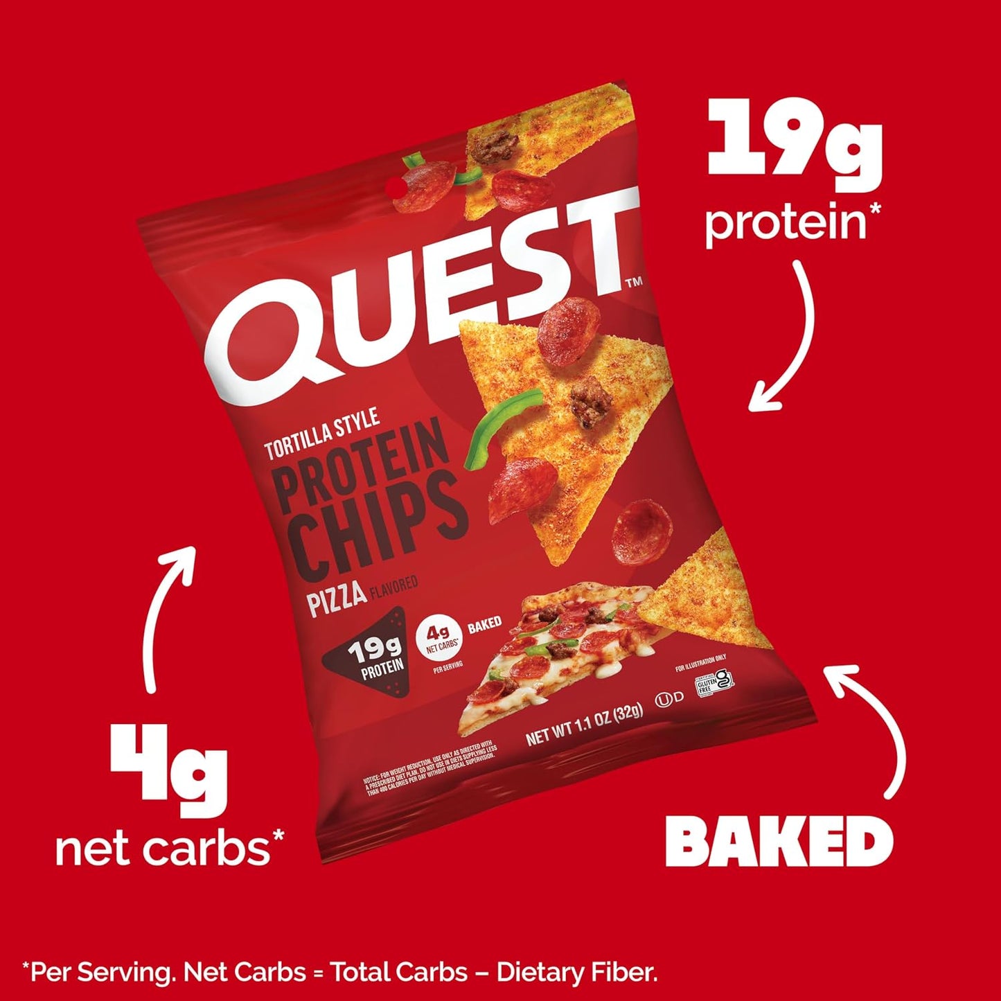 Quest Nutrition Pizza Protein Chips