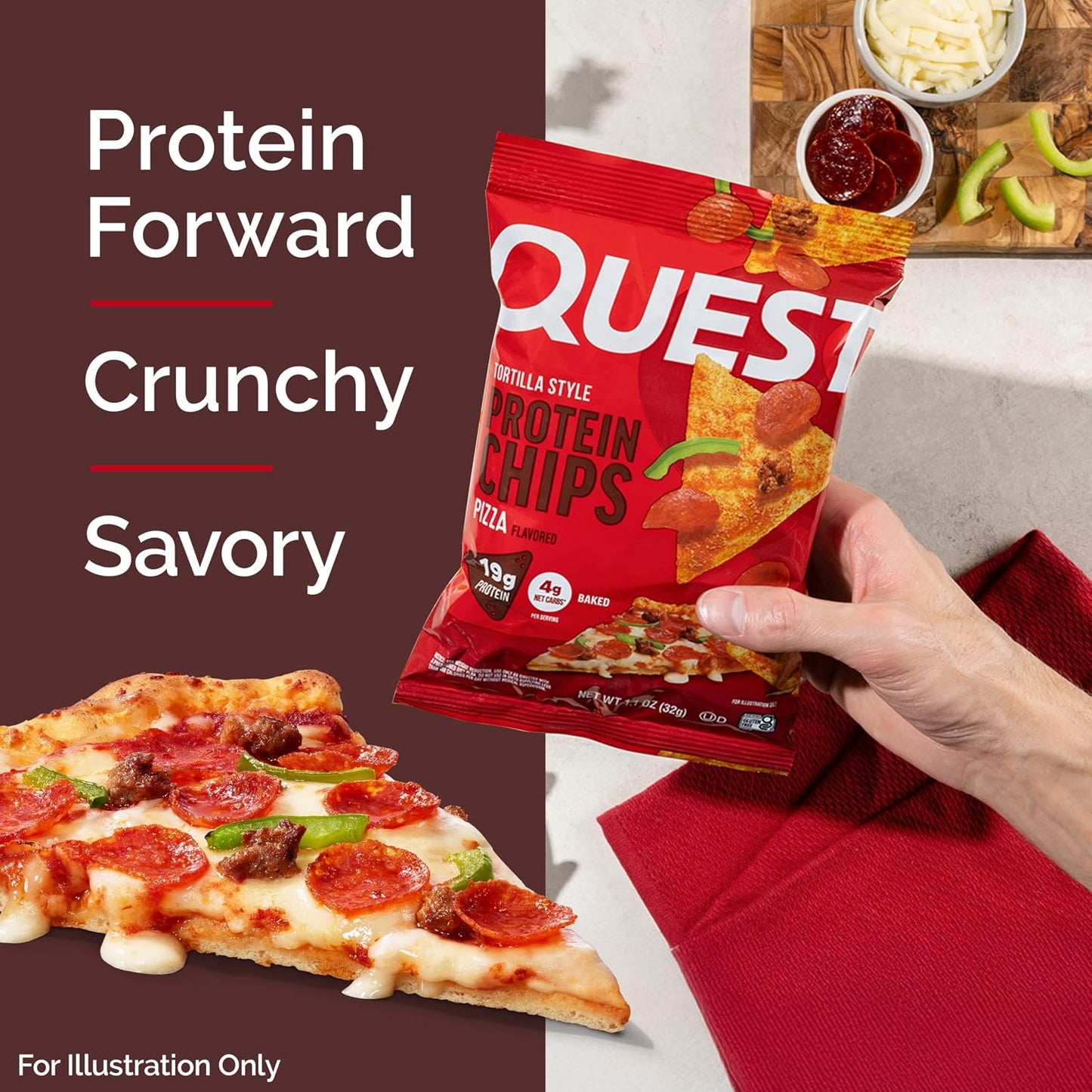 Quest Nutrition Pizza Protein Chips