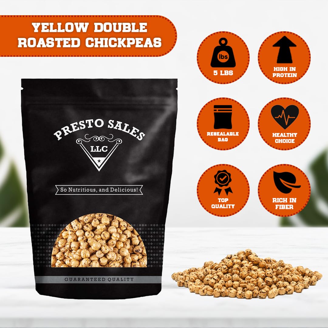 Yellow Double Roasted Chickpeas