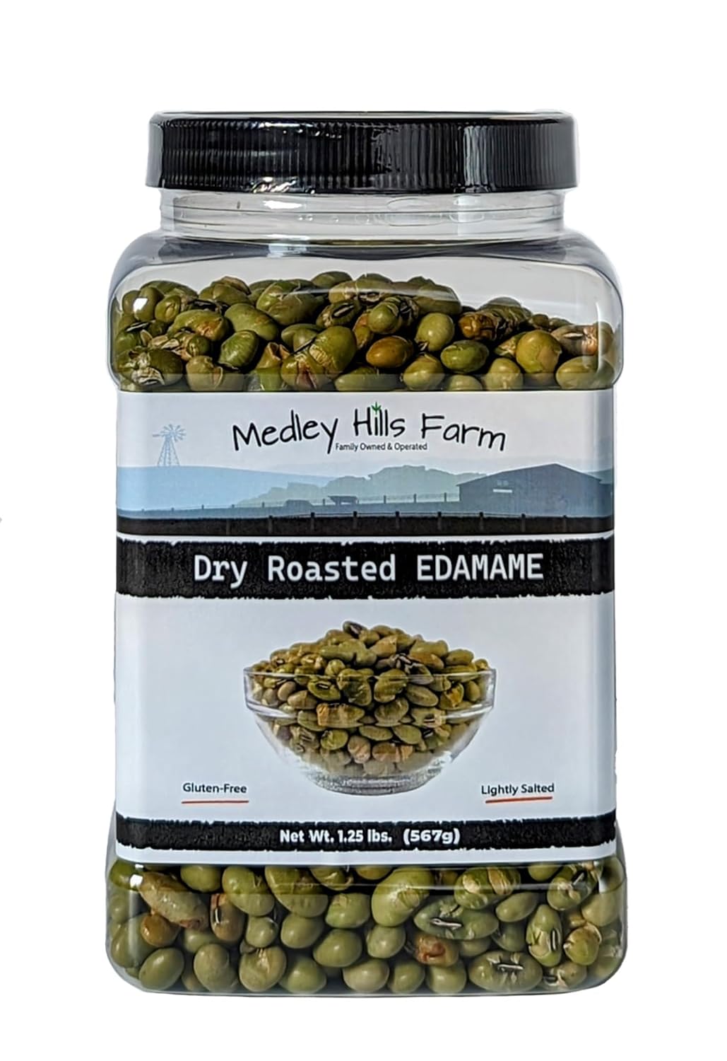 Medley Hills Farm Dry Roasted Edamame