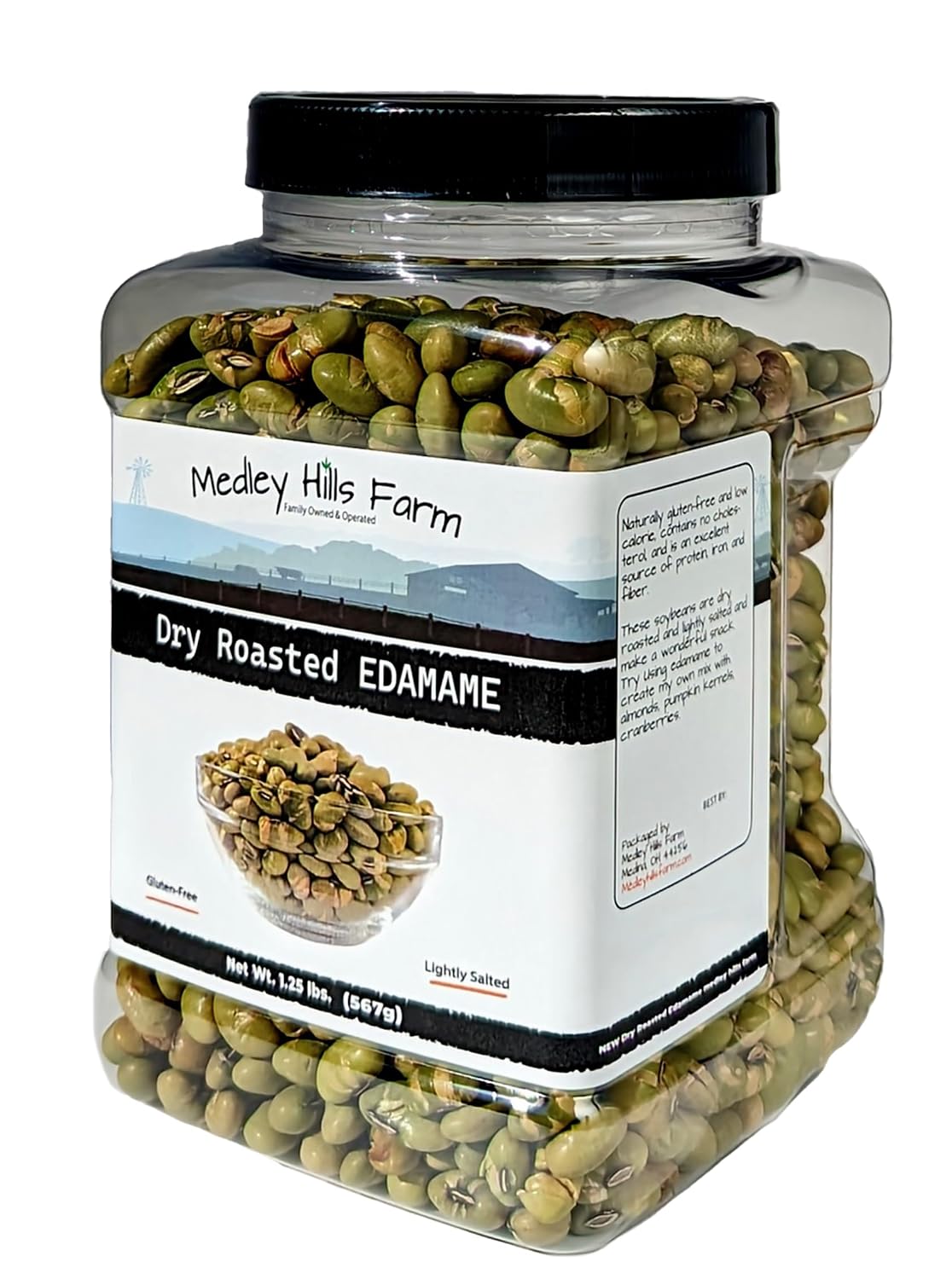 Medley Hills Farm Dry Roasted Edamame