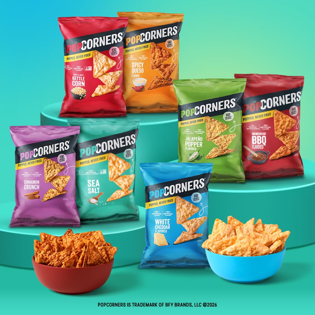 PopCorners Popped Corn Chips Variety Pack