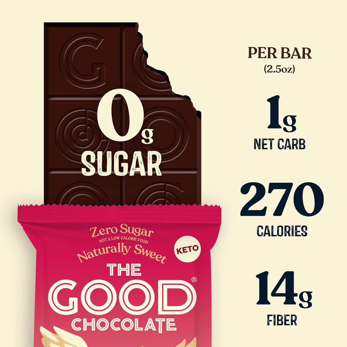 THE GOOD CHOCOLATE Himalayan Salt Dark Chocolate Bars