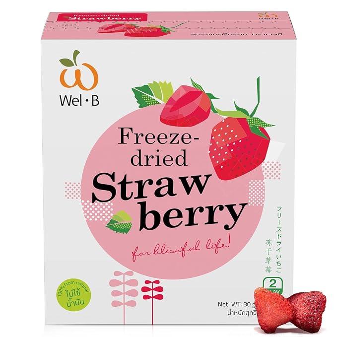Wel-B Freeze Dried Strawberries
