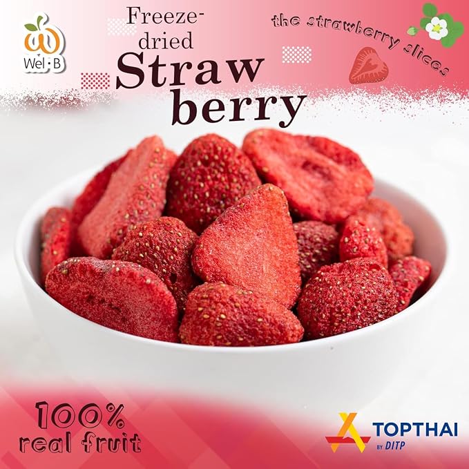 Wel-B Freeze Dried Strawberries